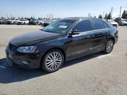 Salvage cars for sale at Rancho Cucamonga, CA auction: 2015 Volkswagen Jetta SE