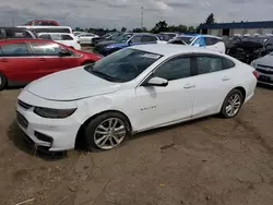 Chevrolet salvage cars for sale: 2018 Chevrolet Malibu LT