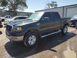 Salvage cars for sale at Albuquerque, NM auction: 2005 Ford F150 Supercrew