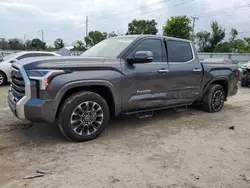 Toyota Tundra Crewmax Limited salvage cars for sale: 2023 Toyota Tundra Crewmax Limited