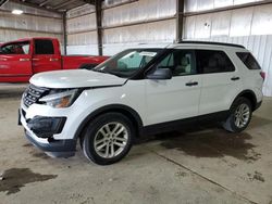 Salvage cars for sale at Des Moines, IA auction: 2016 Ford Explorer