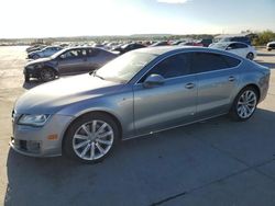 Salvage cars for sale at Grand Prairie, TX auction: 2013 Audi A7 Premium Plus