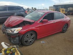 Salvage cars for sale at Brighton, CO auction: 2017 Honda Accord Sport Special Edition