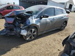 Salvage cars for sale at Brighton, CO auction: 2021 Nissan Leaf SV