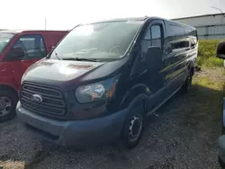 Salvage cars for sale from Copart Davison, MI: 2016 Ford Transit T-350