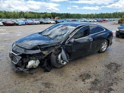 Salvage cars for sale at Harleyville, SC auction: 2018 Chevrolet Malibu LS