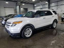 Salvage cars for sale at Ham Lake, MN auction: 2012 Ford Explorer XLT