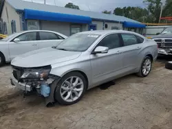 Chevrolet salvage cars for sale: 2017 Chevrolet Impala LT