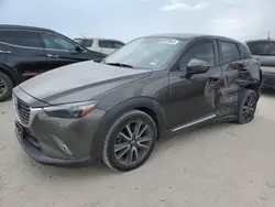 Salvage cars for sale at San Antonio, TX auction: 2016 Mazda CX-3 Grand Touring