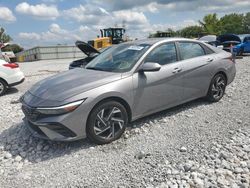 Salvage cars for sale at Barberton, OH auction: 2024 Hyundai Elantra SEL