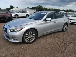 Salvage cars for sale at Hillsborough, NJ auction: 2017 Infiniti Q50 Premium