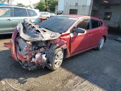 Salvage cars for sale at New Britain, CT auction: 2018 Subaru Impreza