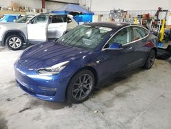 Salvage cars for sale at Savannah, GA auction: 2018 Tesla Model 3