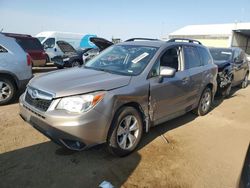 Salvage cars for sale at Brighton, CO auction: 2015 Subaru Forester 2.5I Limited