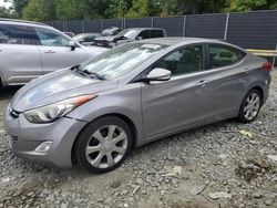 Hyundai Elantra gls salvage cars for sale: 2012 Hyundai Elantra GLS