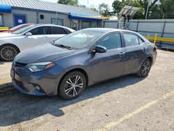 Salvage cars for sale from Copart Wichita, KS: 2016 Toyota Corolla L