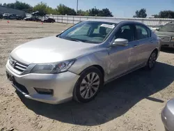 Salvage cars for sale at Sacramento, CA auction: 2014 Honda Accord EXL