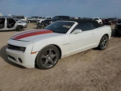 Carros dañados por inundaciones a la venta en subasta: 2013 Chevrolet Camaro LT