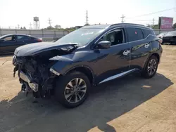 Salvage cars for sale at Chicago Heights, IL auction: 2018 Nissan Murano S