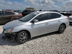 Salvage cars for sale from Copart Temple, TX: 2015 Nissan Sentra S