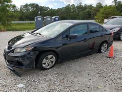 Salvage cars for sale at Houston, TX auction: 2015 Honda Civic LX