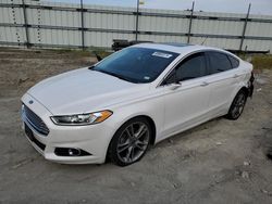 Salvage cars for sale at Cahokia Heights, IL auction: 2016 Ford Fusion Titanium