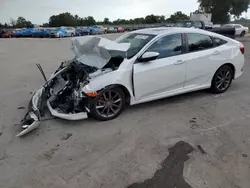 Honda Civic salvage cars for sale: 2021 Honda Civic EX