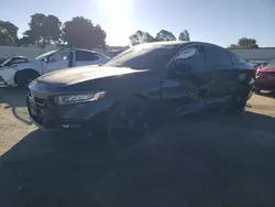 Salvage cars for sale at Hayward, CA auction: 2020 Honda Accord Sport