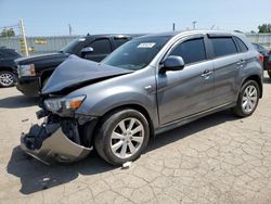 Salvage cars for sale at Dyer, IN auction: 2015 Mitsubishi Outlander Sport ES