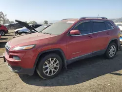 Salvage cars for sale at San Martin, CA auction: 2015 Jeep Cherokee Latitude