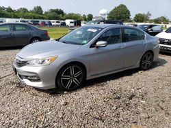 Salvage cars for sale at Hillsborough, NJ auction: 2016 Honda Accord Sport