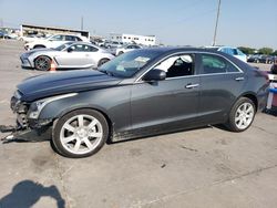 Salvage cars for sale at Grand Prairie, TX auction: 2014 Cadillac ATS