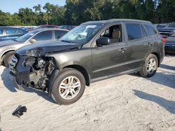 Salvage cars for sale at Ocala, FL auction: 2012 Hyundai Santa FE GLS