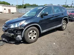 Salvage cars for sale at New Britain, CT auction: 2013 Honda CR-V LX