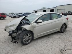 Salvage cars for sale from Copart Kansas City, KS: 2018 Hyundai Elantra SEL