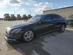 Salvage cars for sale at Haslet, TX auction: 2018 Mercedes-Benz S 450