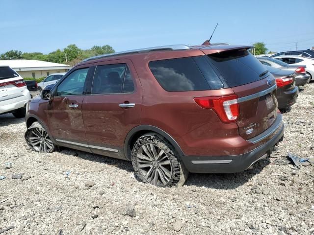 2018 Ford Explorer Platinum