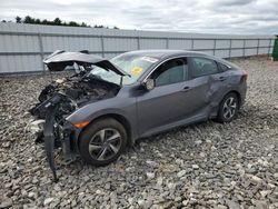 Vehiculos salvage en venta de Copart Windham, ME: 2019 Honda Civic LX