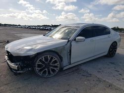 Salvage cars for sale at West Palm Beach, FL auction: 2022 BMW 740 I