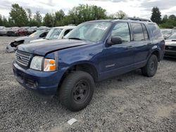 Ford salvage cars for sale: 2005 Ford Explorer XLT