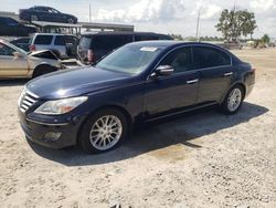 Flood-damaged cars for sale at auction: 2009 Hyundai Genesis 3.8L