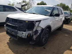 Ford Explorer salvage cars for sale: 2019 Ford Explorer XLT