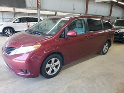 Salvage cars for sale from Copart Mocksville, NC: 2011 Toyota Sienna LE