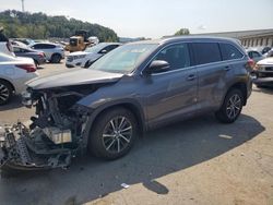 Toyota salvage cars for sale: 2018 Toyota Highlander SE