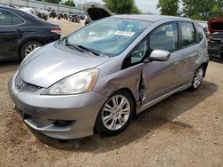 Honda salvage cars for sale: 2009 Honda FIT Sport