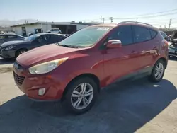 Salvage cars for sale at Sun Valley, CA auction: 2013 Hyundai Tucson GLS