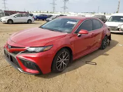 Salvage cars for sale at Elgin, IL auction: 2022 Toyota Camry Night Shade