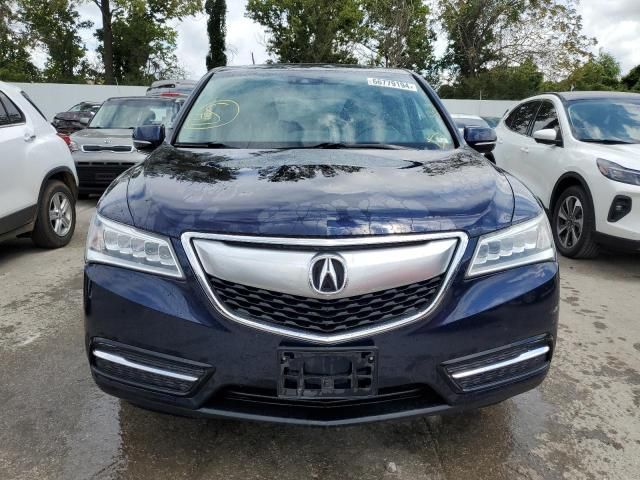 2016 Acura MDX Technology