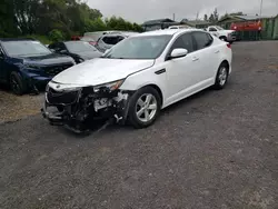 Salvage cars for sale at Kapolei, HI auction: 2015 KIA Optima LX