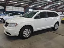 Salvage cars for sale at East Granby, CT auction: 2018 Dodge Journey SE